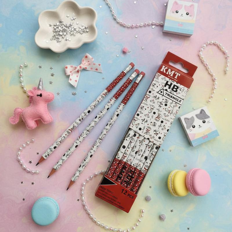 مداد سیاه گربه ای سفید - تکی