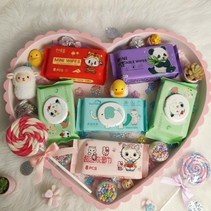 دستمال مرطوب مینی