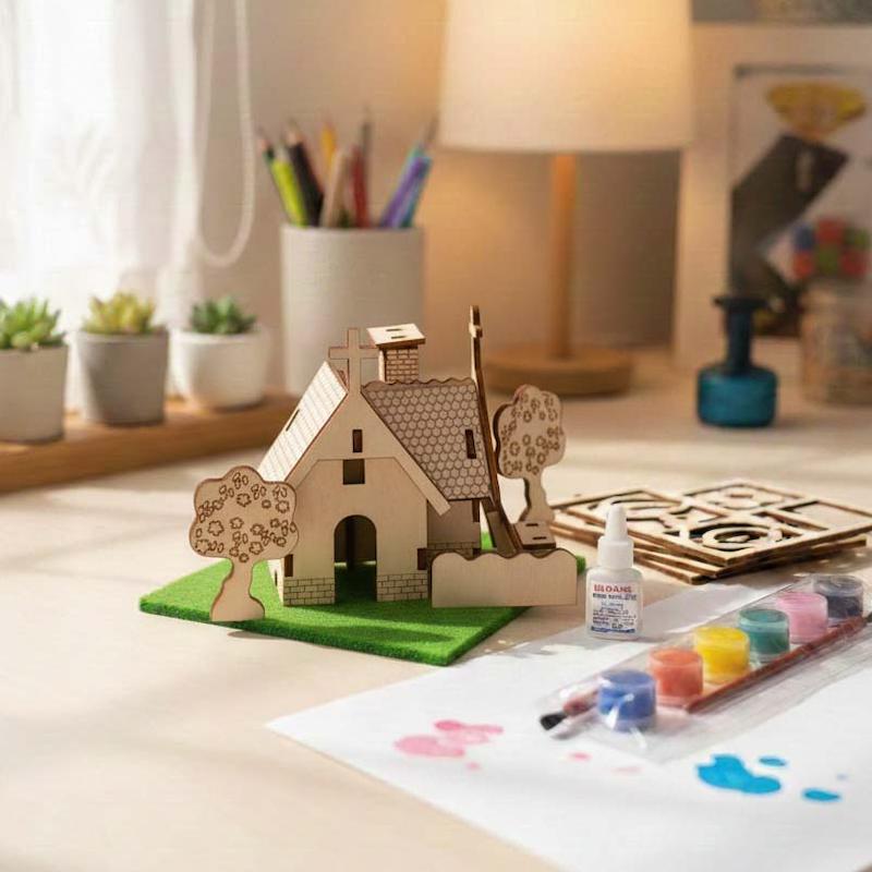 پازل چوبی سه بعدی