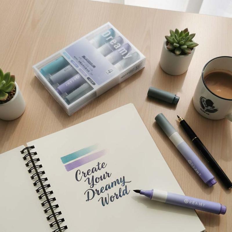 هایلایتر ۴ رنگ پاستلی