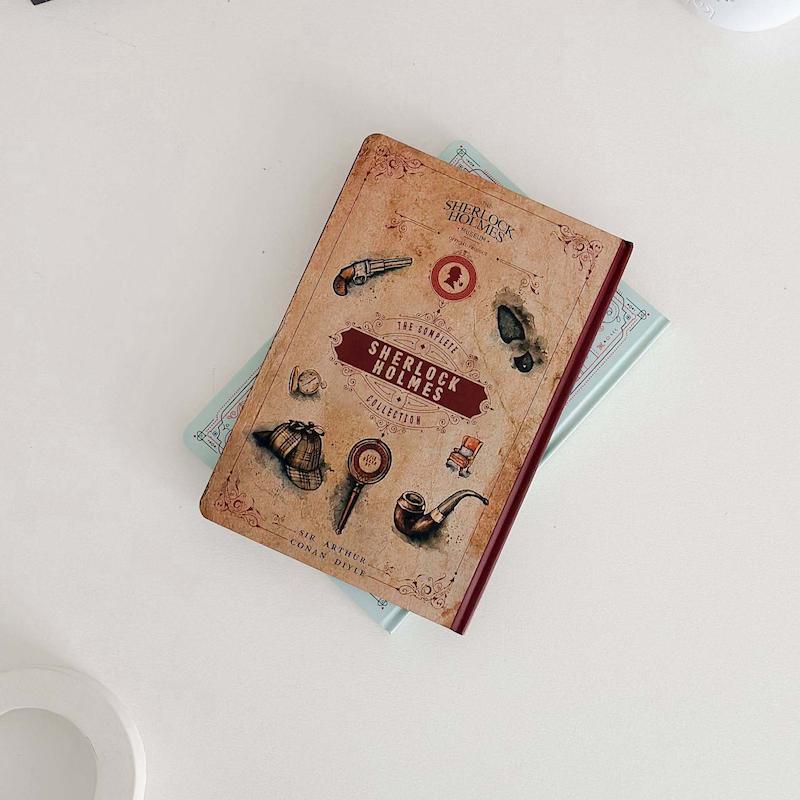 دفتر جلد کتابی - شرلوک