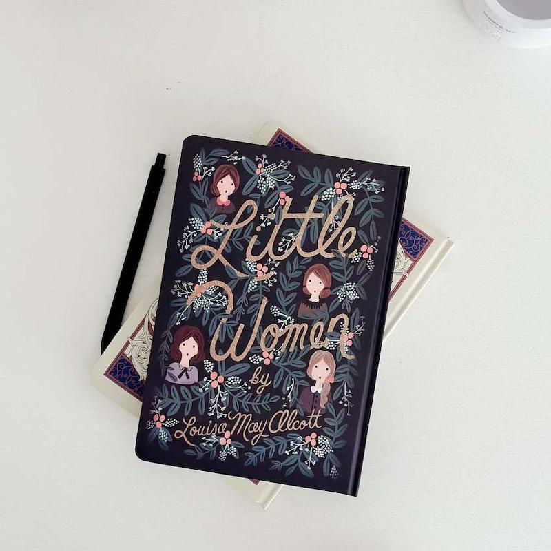 دفتر جلد کتابی - زنان کوچک