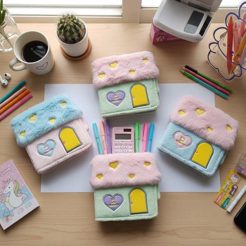 مینی کلاسور طرح خانه پولیش - رنگ بندی