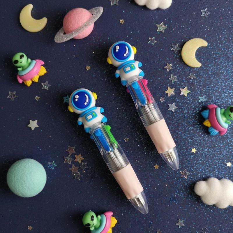 خودکار چهار رنگ مینی فضایی - تکی