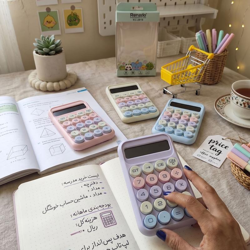 ماشین حساب پاستلی Renzdo
