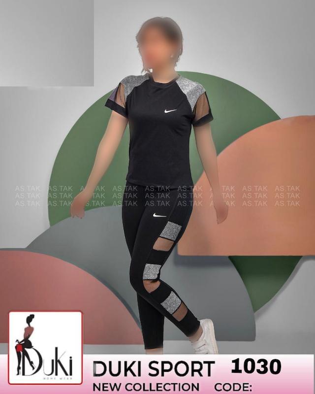 ست تیشرت شلوار تیکه دوزی شده با لمه و تور زنانه