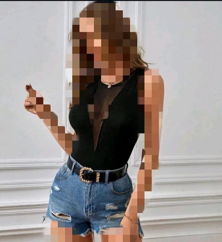 بادی قزندار زنانه فری سایز مشکی