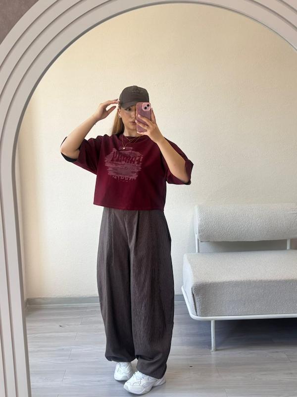 تیشرت maroon