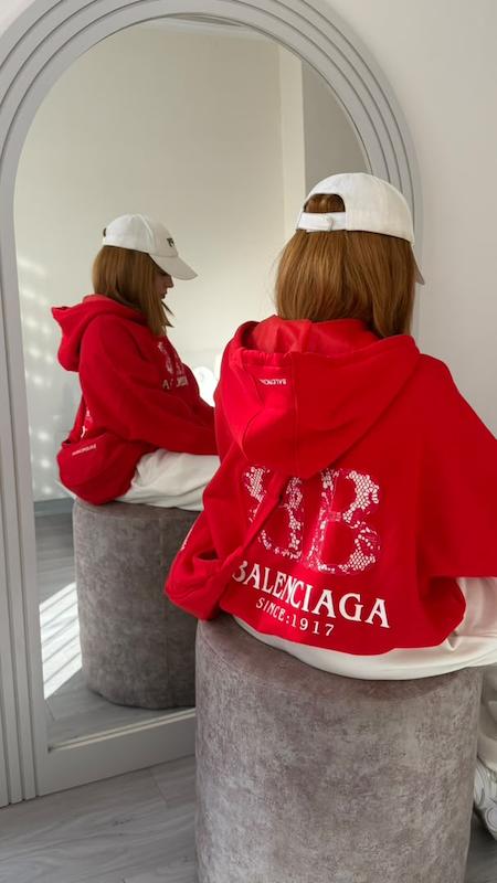 ست هودی بادی بگ balenciaga