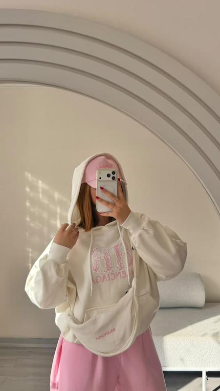 ست هودی بادی بگ balenciaga