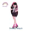 عروسک مانسترهای برند متل آمریکا Mattel Monster High Draculaura HPD57-HKY60 