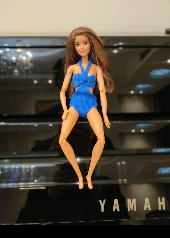 مایو پشت گردنی باربی 