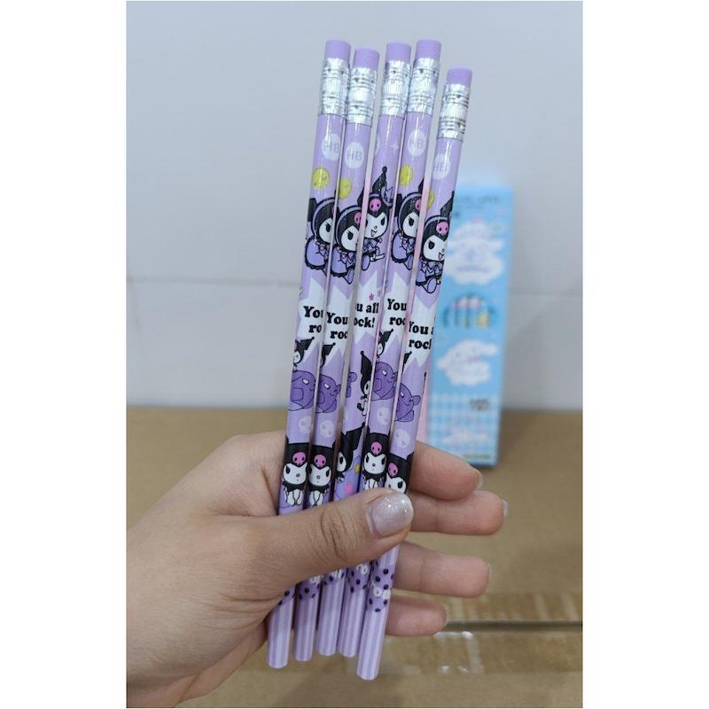 پک سه عددی مداد سیاه طرح کرومی، ملودی و سینامورول