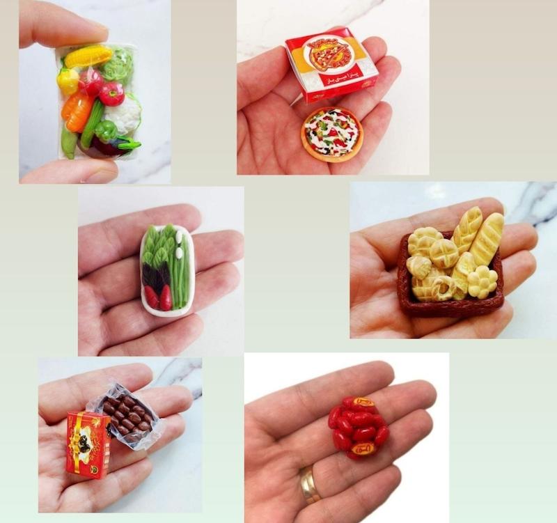 اکسسوری خوراکی مینیاتوری باربی