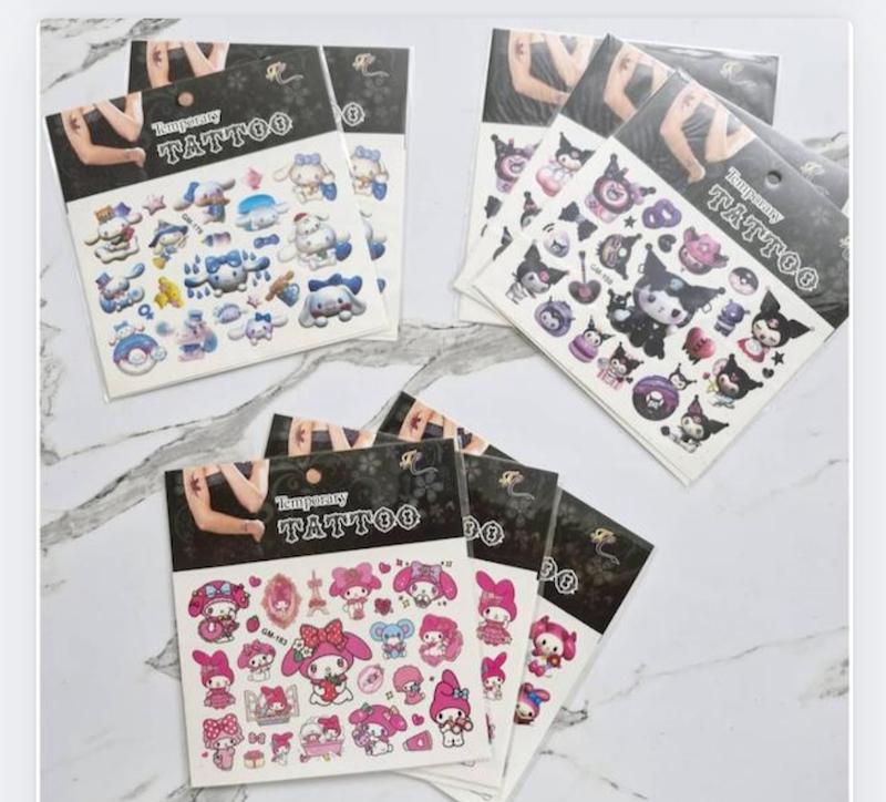 تتو موقت بدن طرح سانریو