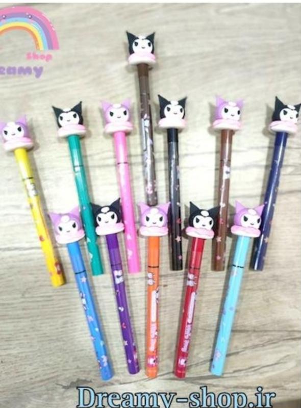 خط چشم رنگی کرومی 