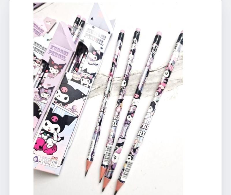 مداد مشکی هولوگرامی طرح کرومی 