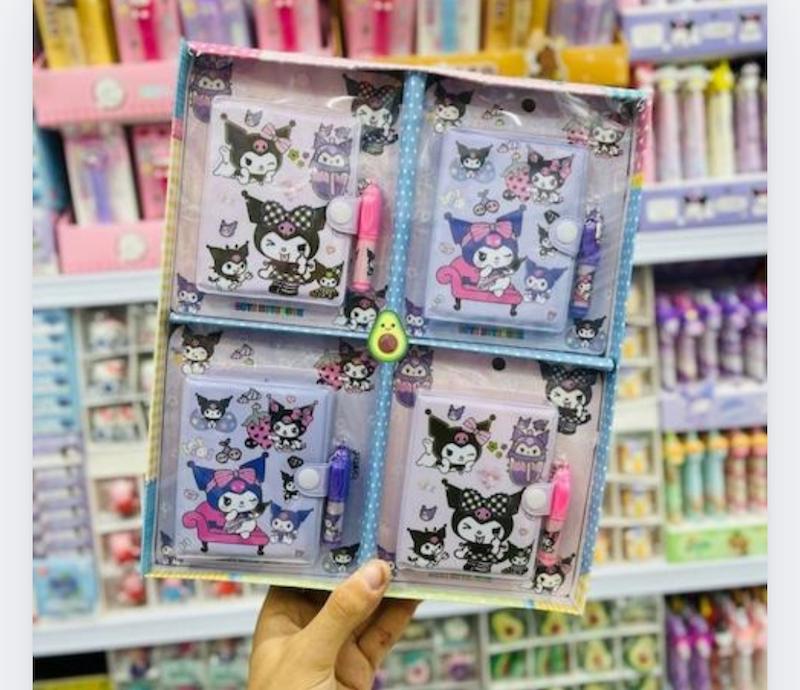 یادداشت خودکار دار طرح کرومی 