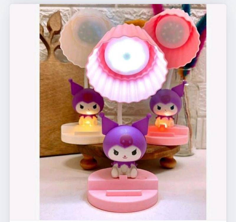 چراغ مطالعه آباژوری و تراش دار طرح کرومی