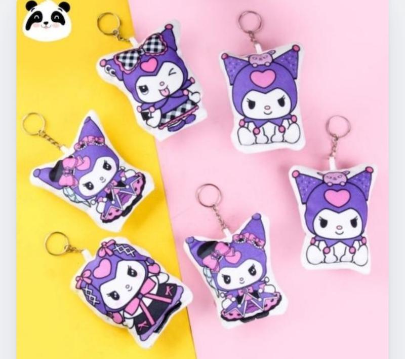 جاکلیدی مخملی طرح کرومی 