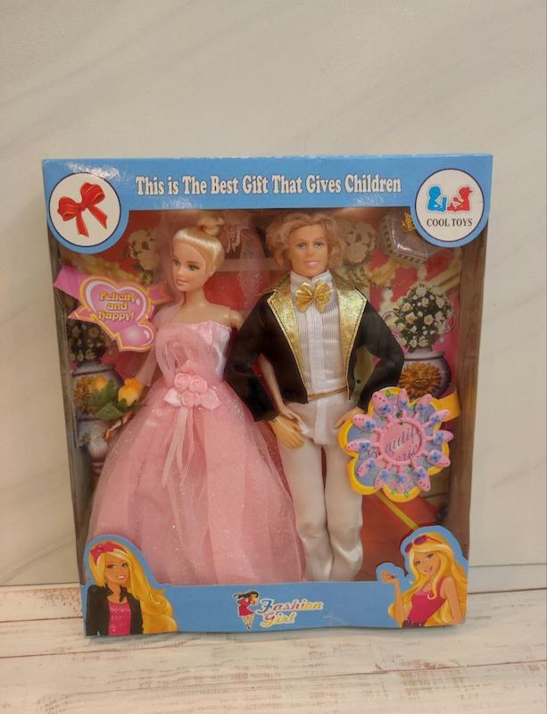 باربی عروس و داماد جذاب وارداتی با کیفیت 