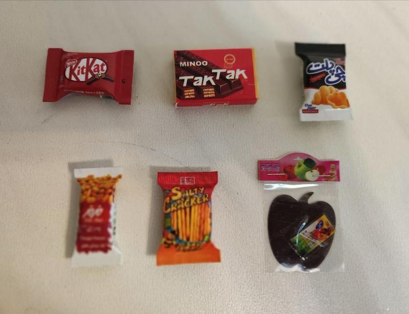 خوراکی مینیاتوری باربی 