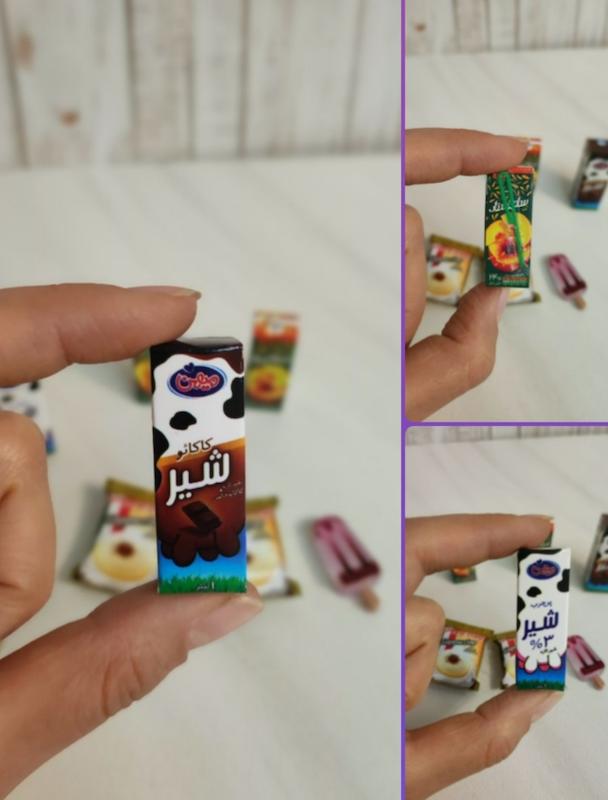 نوشیدنی های مینیاتوری باربی