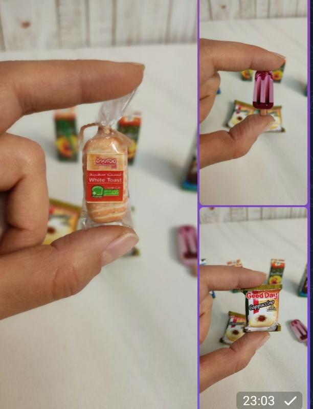 خوراکی مینیاتوری باربی