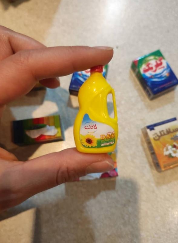 مینیاتوری روغن خوراکی لادن باربی