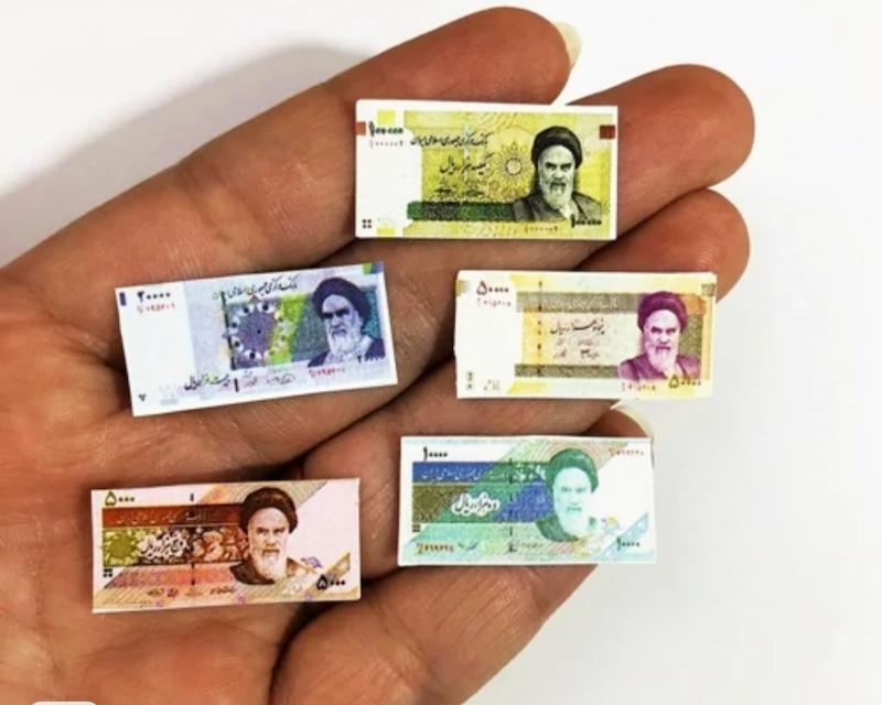 پک پنج عددی مینیاتوری اسکناس باربی