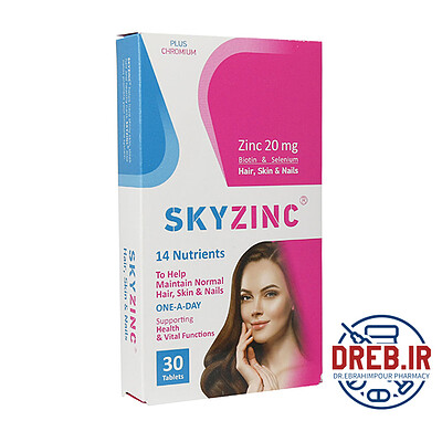 قرص اسکای زینک ویت اسکای - ۳۰ عدد Vit Sky , Sky Zinc ۳۰ Tablets