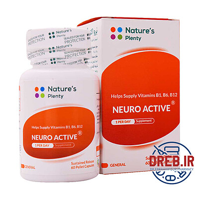 کپسول نرو اکتیو نیچرز پلنتی ۶۰ عدد - Natures Plenty Neuro Active ۶۰ Caps