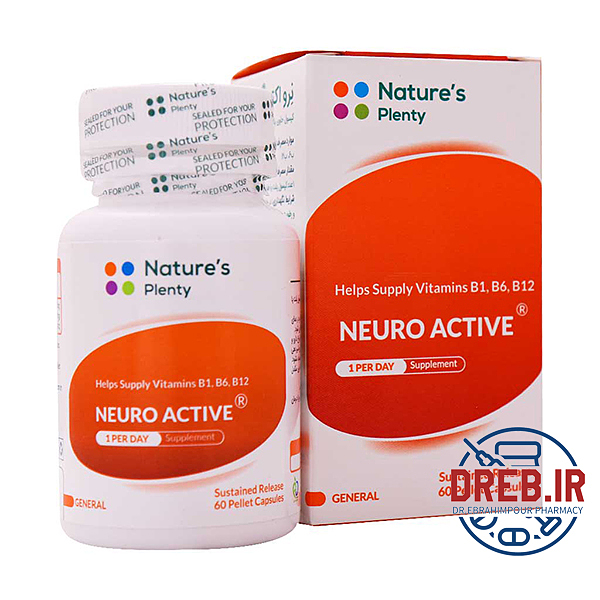 کپسول نرو اکتیو نیچرز پلنتی ۶۰ عدد - Natures Plenty Neuro Active ۶۰ Caps