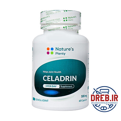 کپسول سلادرین ۵۰۰ میلی گرم نیچرز پلنتی - Natures Plenty Celadrin Capsules