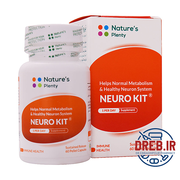 کپسول نرو کیت نیچرز پلنتی ۶۰ عدد - Natures Plenty Neuro Kit ۶۰ Caps