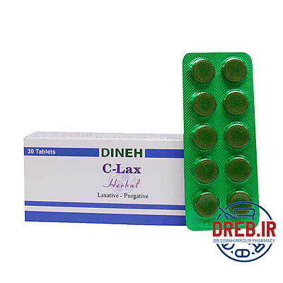 قرص سی لاکس دینه بلیستر 30 عددی - Dineh C-Lax 30 Tabs