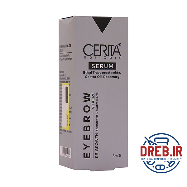 سرم احیا کننده ابرو سریتا ۸ میلی لیتر _ Cerita Eyebrow Vitalize Serum ۸ ml