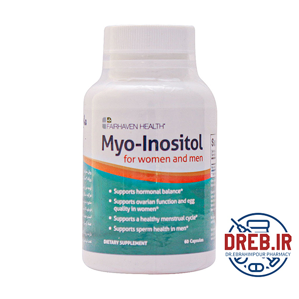 کپسول مایو اینوزیتول فیرهون هلث Fairhaven Health Myo Inositol Caps