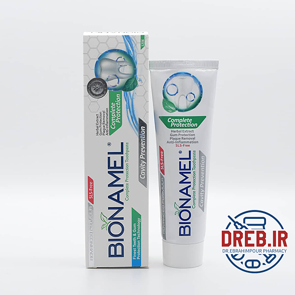 بایونمل خمیردندان محافظت کننده کامل 120میل_120 Complete protective toothpaste bionamel ml