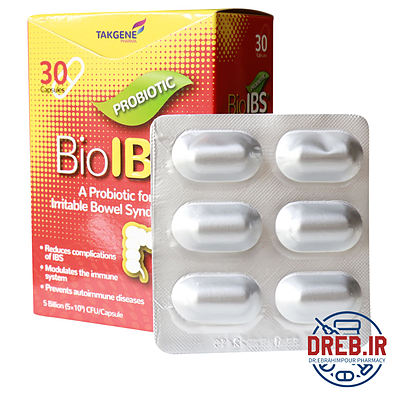 کپسول بایو آی بی اس تک ژن فارما ۳۰ عدد _ Takgene Pharma Bio IBS Capsules