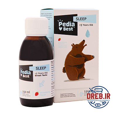 شربت اسلیپ پدیابست ۱۵۰ میلی لیتر _ Pedia Best Sleep Syrup ۱۵۰ ml