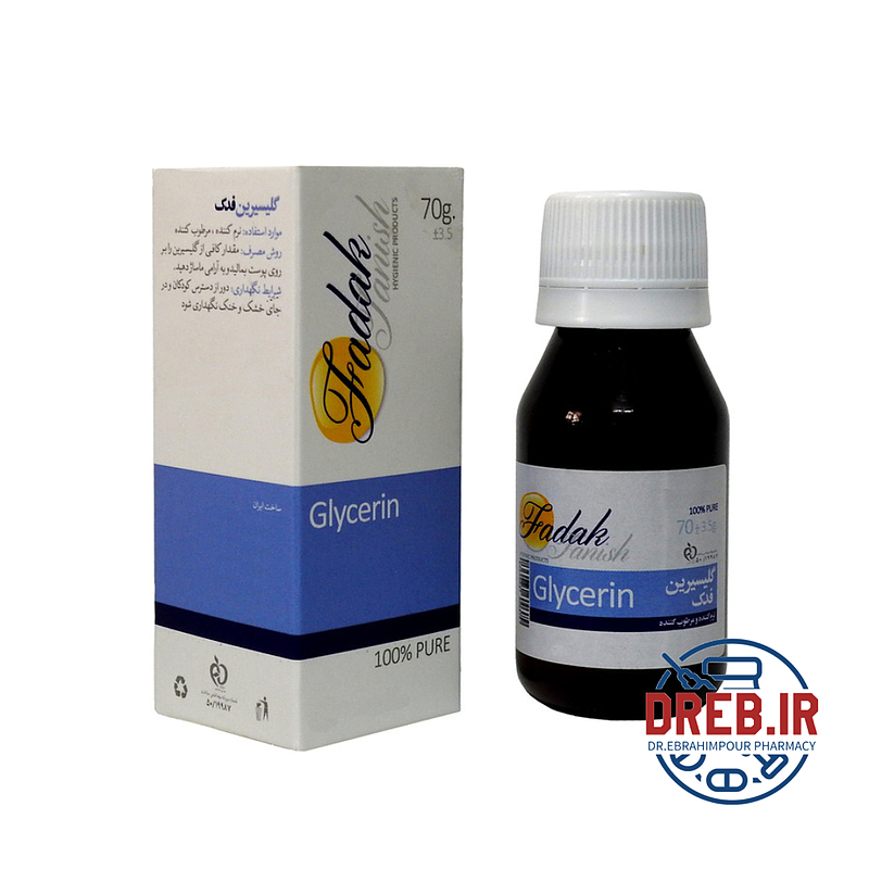 گلیسیرین فدک تانیش حجم 60 میلی لیتر _ Fadak Tanish Glycerin volume 60 ml