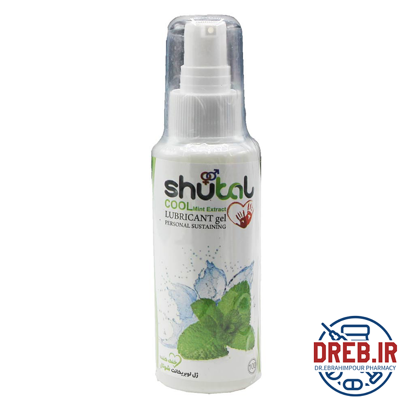 ژل لوبریکانت خنک کننده مدل MINT COOL شوتال _ Shutal Cool Mint Lubricant Gel 100 ml