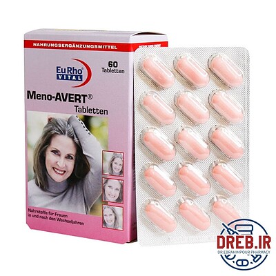 منو اورت قرص 60 عددی یوروویتال _ EuRho Vital Meno Avert ۶۰ Tablet