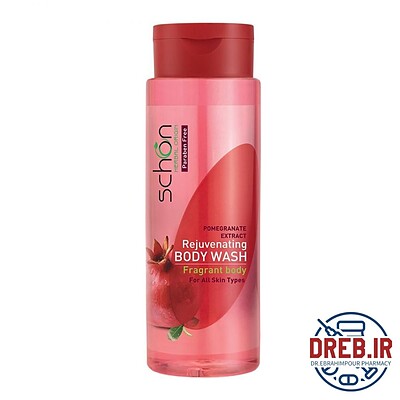 شامپو بدن انار شون ۴۲۰ میلی لیتر _ Schon Pomegranate Body Wash For All Skins ۴۲۰ ml