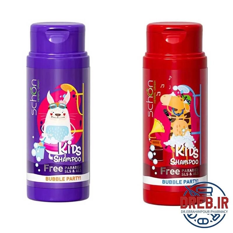 شامپو دخترانه شون _ kids shampoo schon  