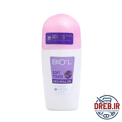 مام بیول سافت تاچ بنفش _ deo rollon biol soft touch