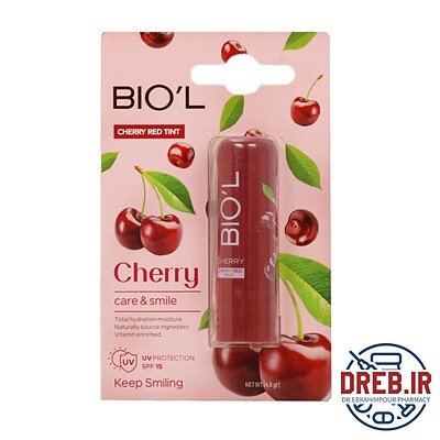 بالم نرم کننده لب گیلاس بیول 4.8 گرم _ Biol Cherry Lip Balm 4.8 g