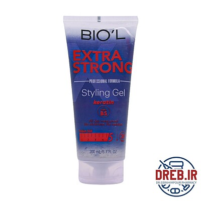 ژل حالت دهنده موی اکسترا استرانگ بیول ۲۰۰ میلی لیتر _ Biol Extra Strong Styling Gel 200 ml