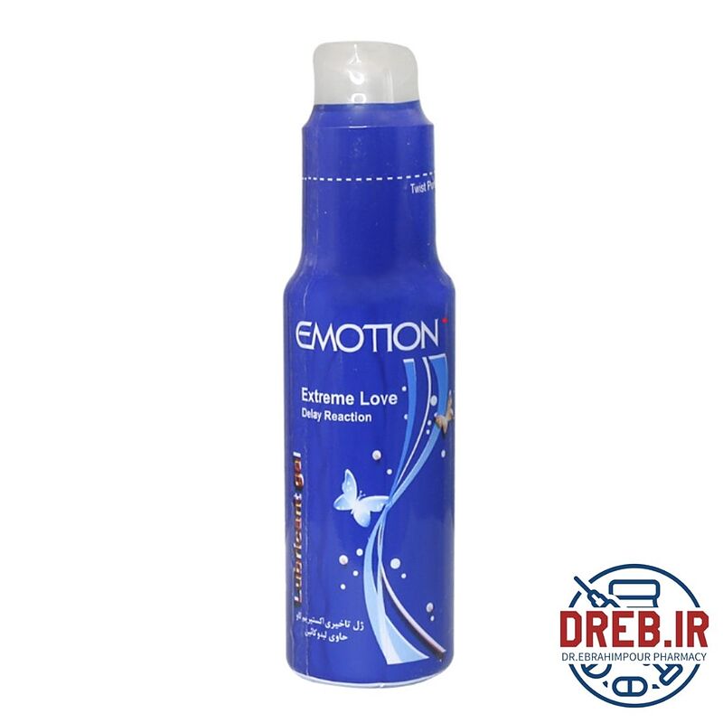 ژل آبی ایموشن ۷۵ میلی لیتر _ Emotion Extreme Love Blue delay Gel For Men 75 ml